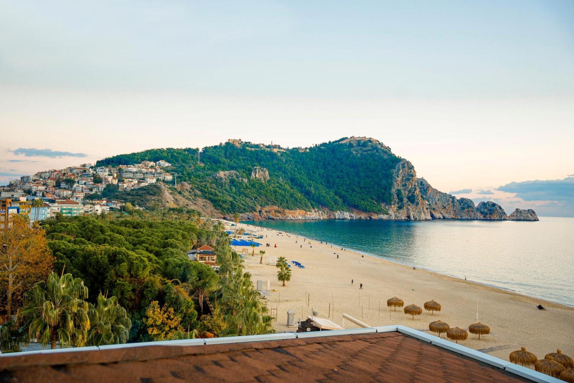 Azak Beach Hotel Алания Экстерьер фото