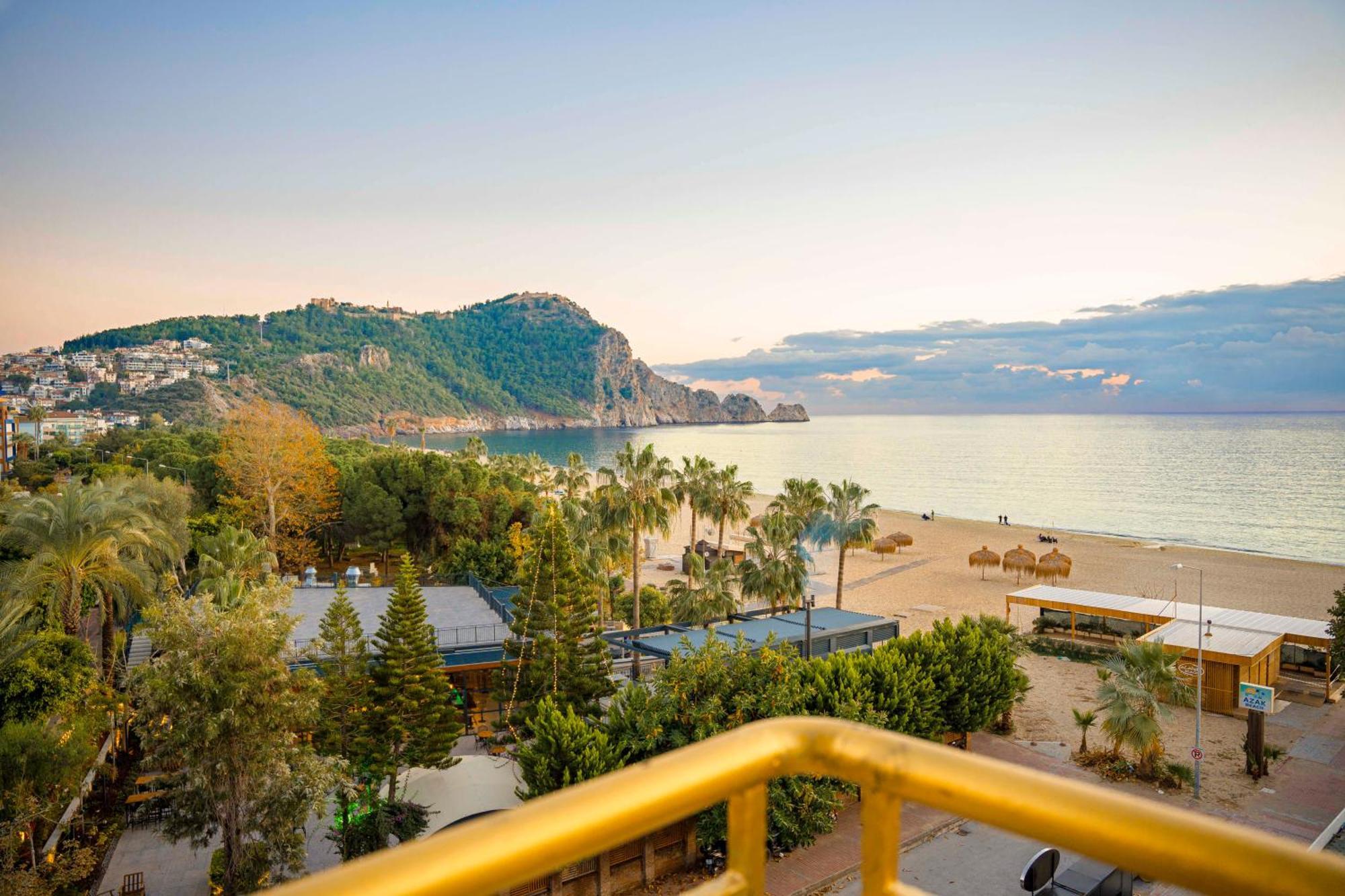 Azak Beach Hotel Алания Экстерьер фото