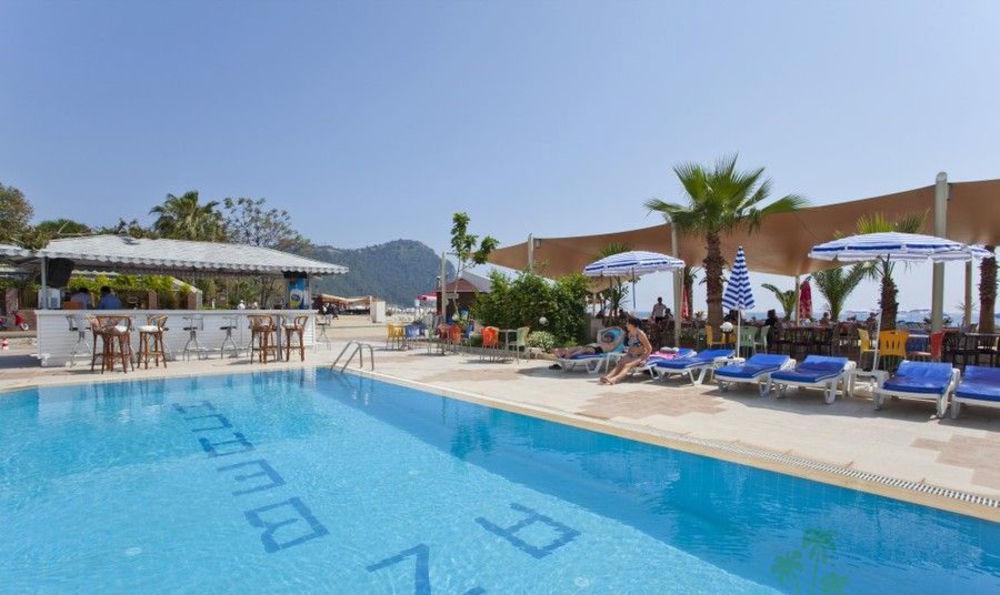 Azak Beach Hotel Алания Экстерьер фото