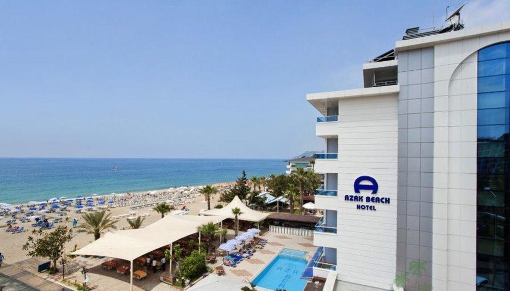 Azak Beach Hotel Алания Экстерьер фото