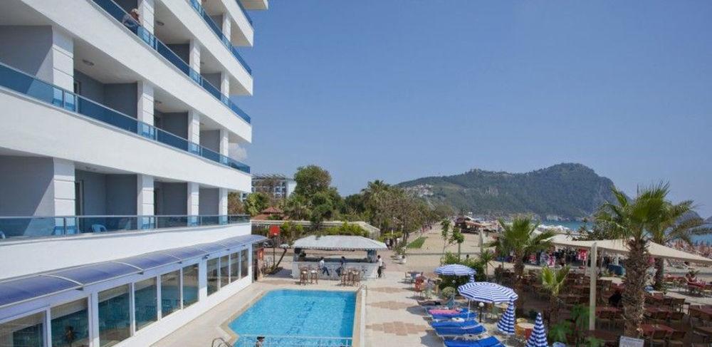 Azak Beach Hotel Алания Экстерьер фото