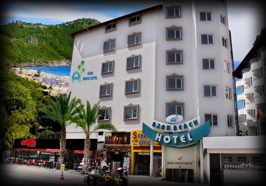Azak Beach Hotel Алания Экстерьер фото